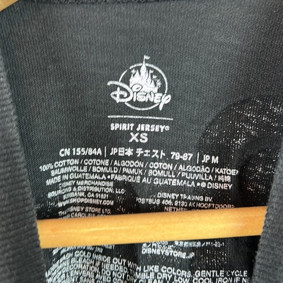 Walt Disney World XS Black Spirit Jersey - Picture 4 of 7